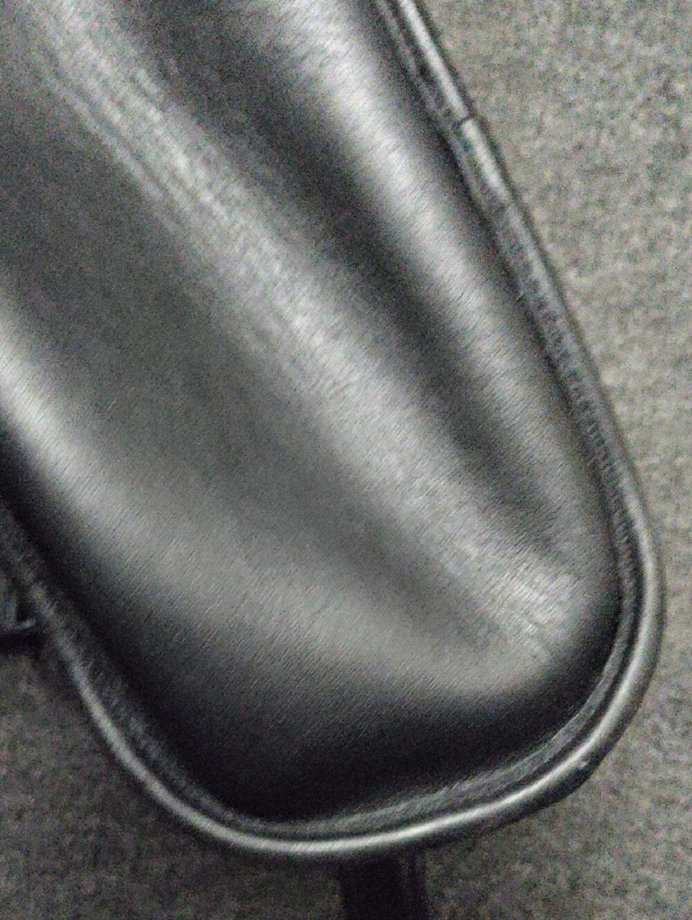 Coach Vintage "Lula Legacy" Black Leather Drawstring Shoulder Bag #9952 - Picture 6 of 9